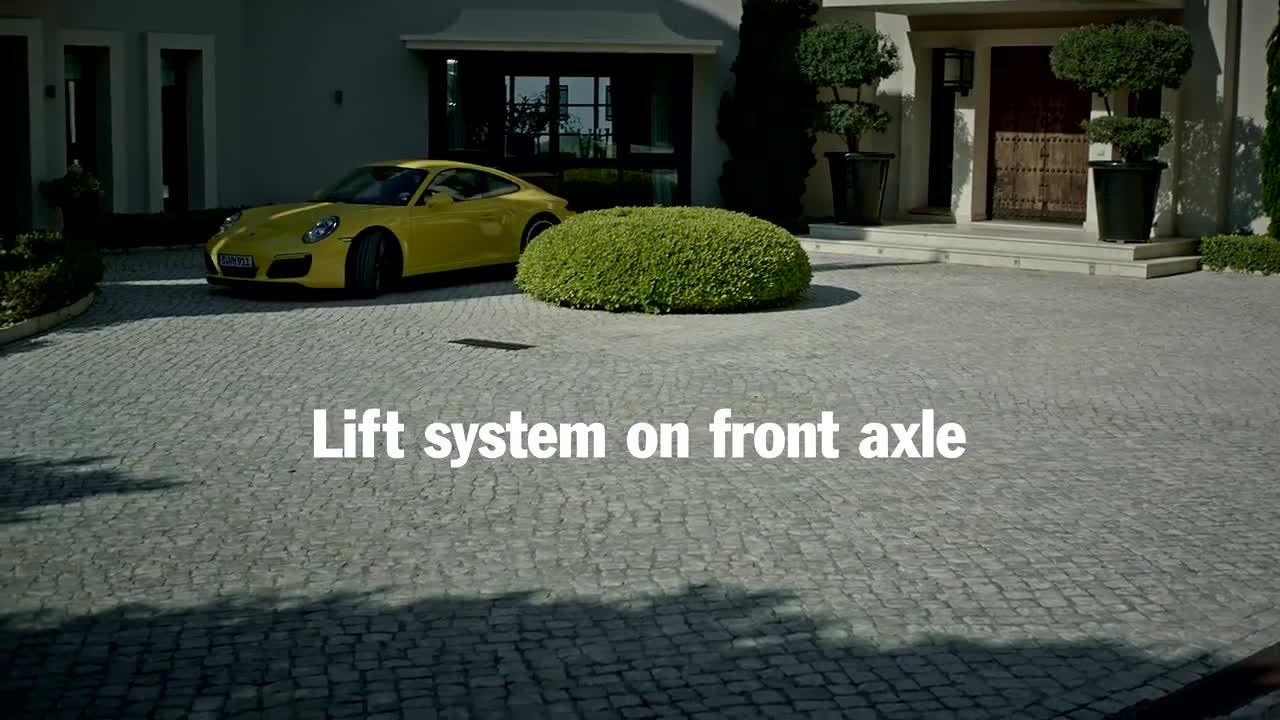 The new Porsche 911 Carrera Frontaxle lift system gocar.gr